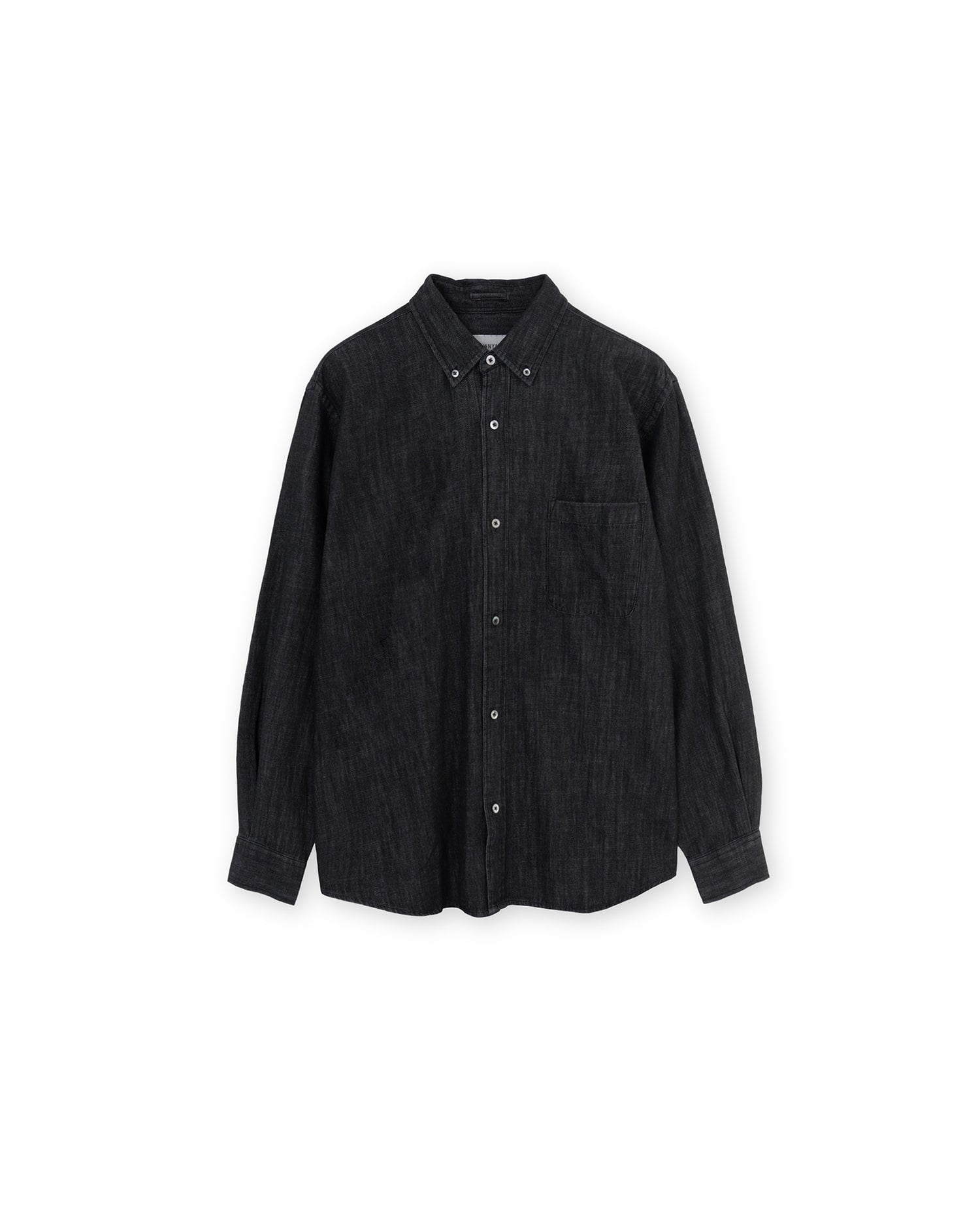 Brownyard - Button Down Denim Shirt (Black) product image 5 | TRAB K-Fashion Australia