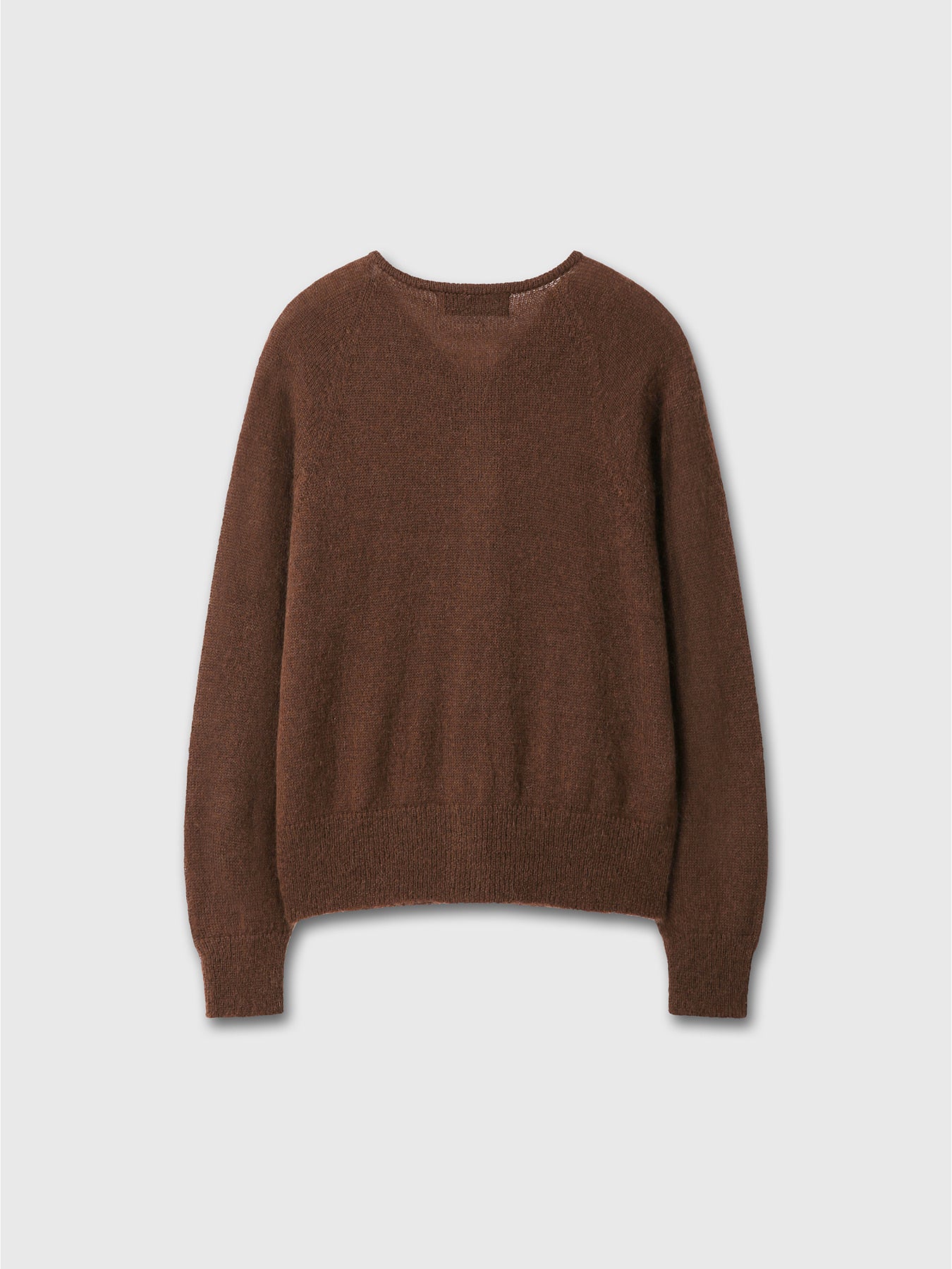 Tonywack - Mohair Raglan Cardigan (Brown) product image 11 | TRAB K-Fashion Australia