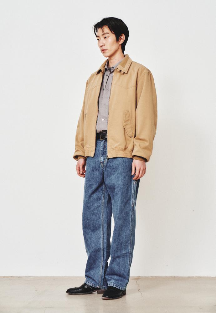 Art if acts - Cotton Western Blouson (Beige) product image 2 | TRAB K-Fashion Australia