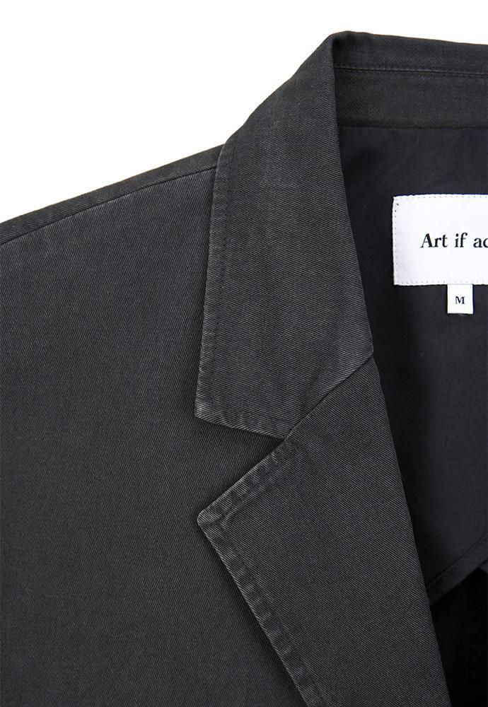 Art if acts - Washed 3 Button Blazer (Charcoal) product image 12 | TRAB K-Fashion Australia
