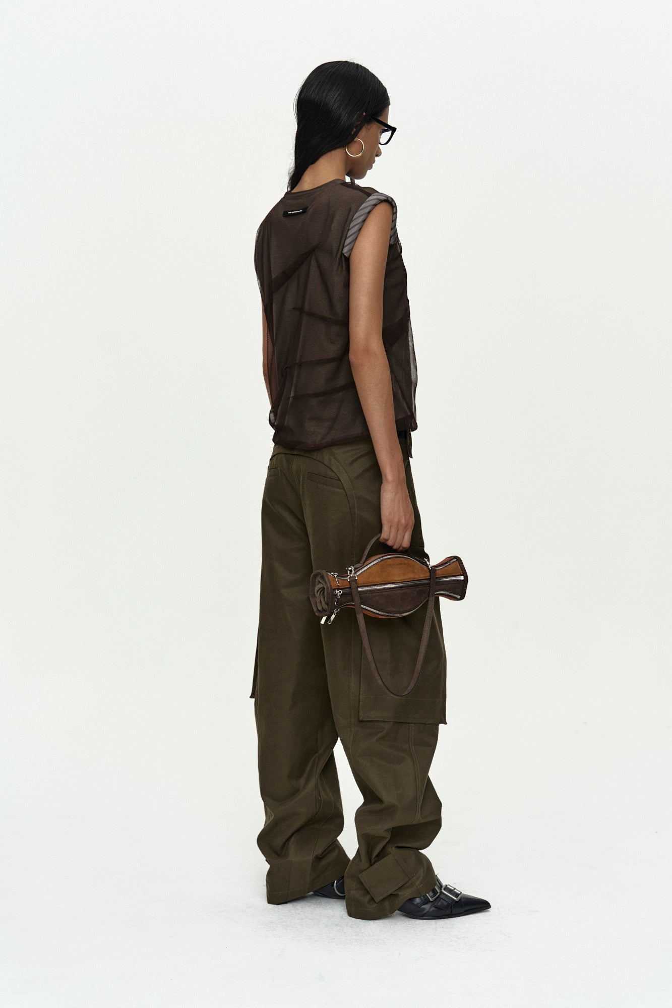 Andersson Bell - Utility Cargo Pants (Khaki) product image 3 | TRAB K-Fashion Australia