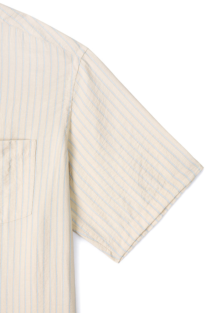 Art if acts - Wrinkle Rayon Half Shirt (French Beige) product image 11 | TRAB K-Fashion Australia