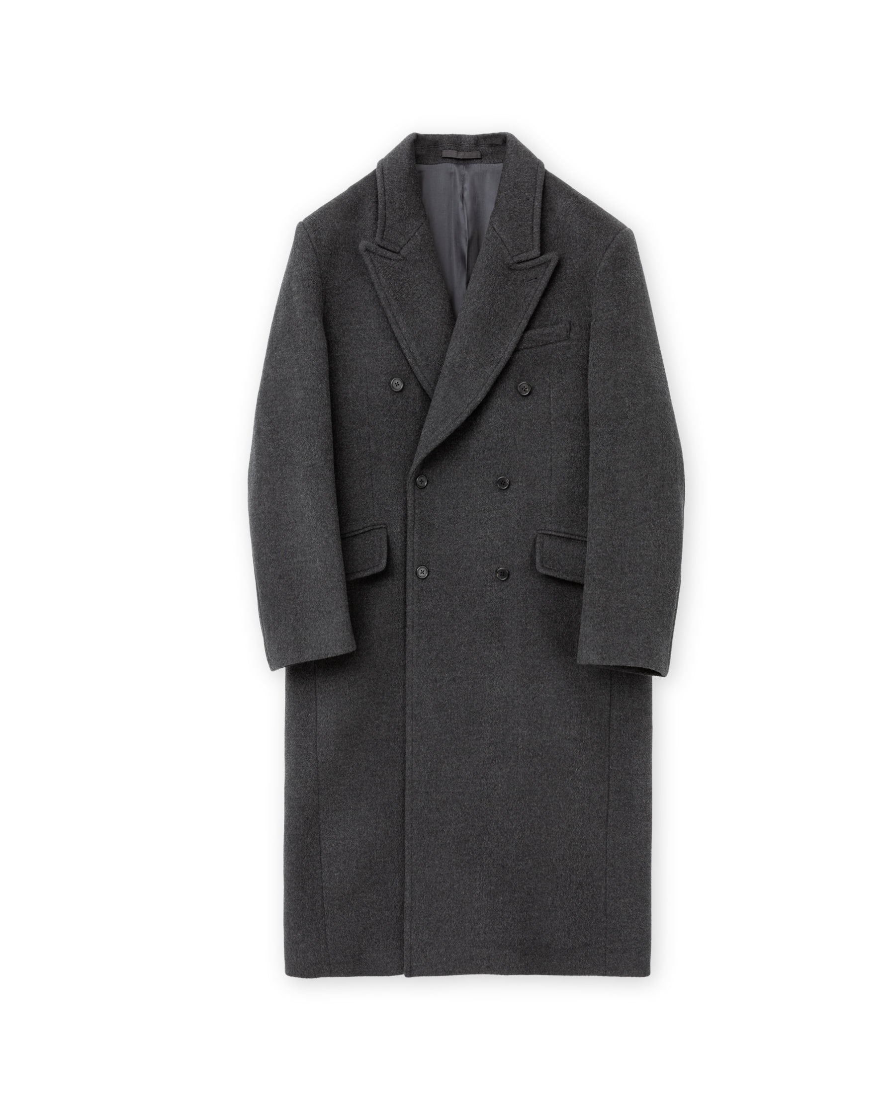 Brownyard - Double Breasted Coat (Charcoal) product image 5 | TRAB K-Fashion Australia