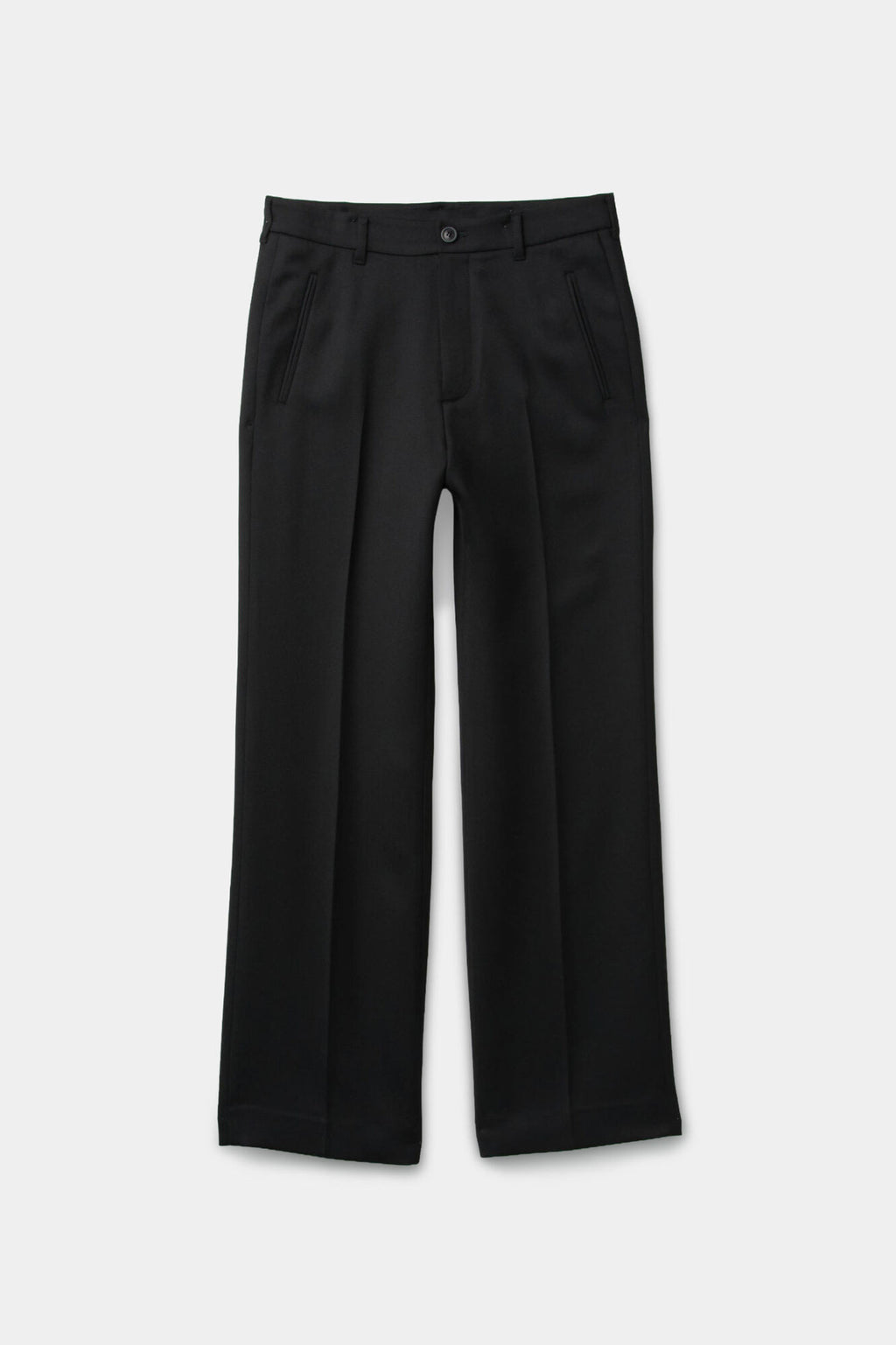 Coor - Wool-Blend Straight-Leg Trousers (Black) product image 1 | TRAB K-Fashion Australia