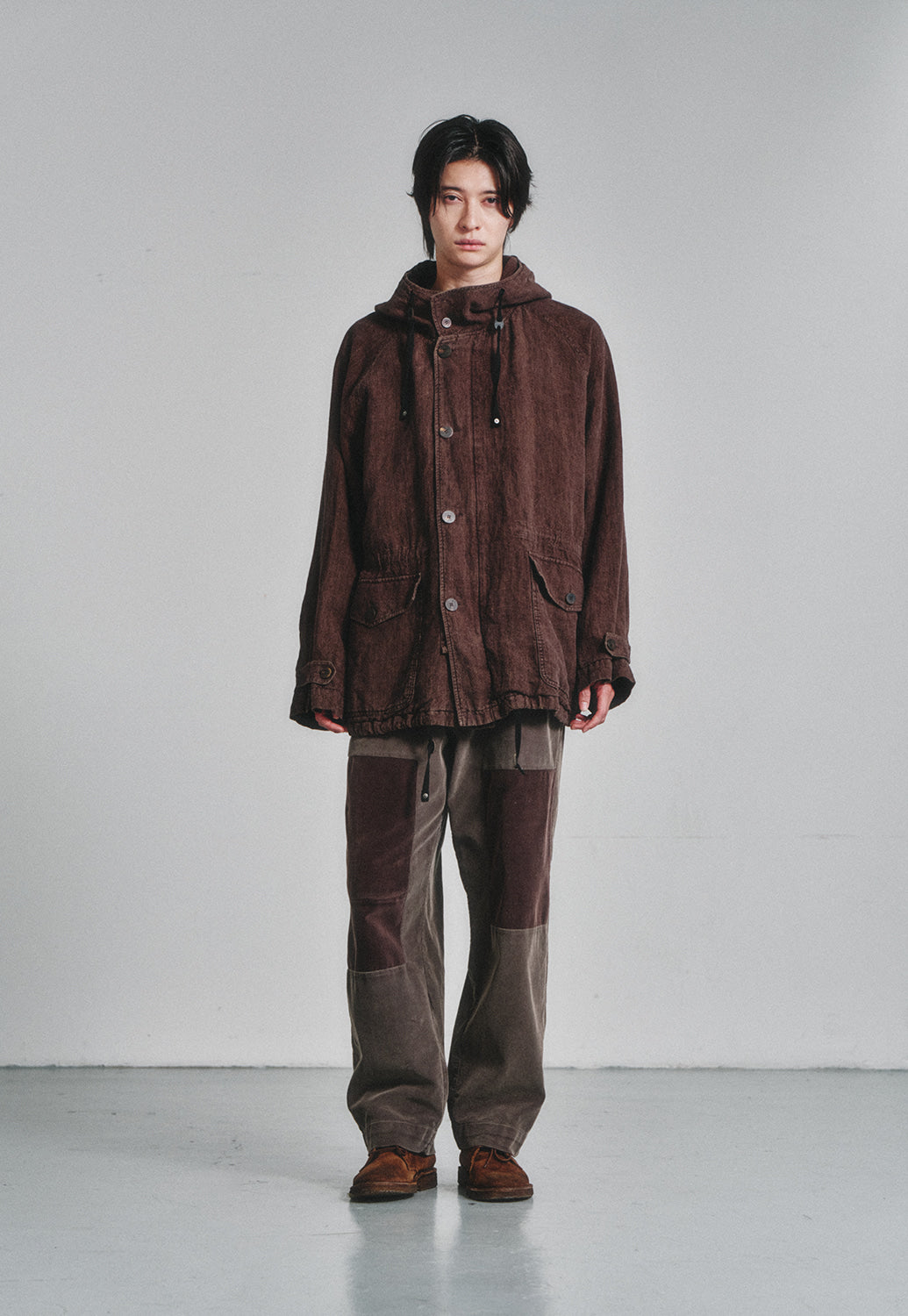 Art if acts - Linen Military Parka (Wood) product image 5 | TRAB K-Fashion Australia