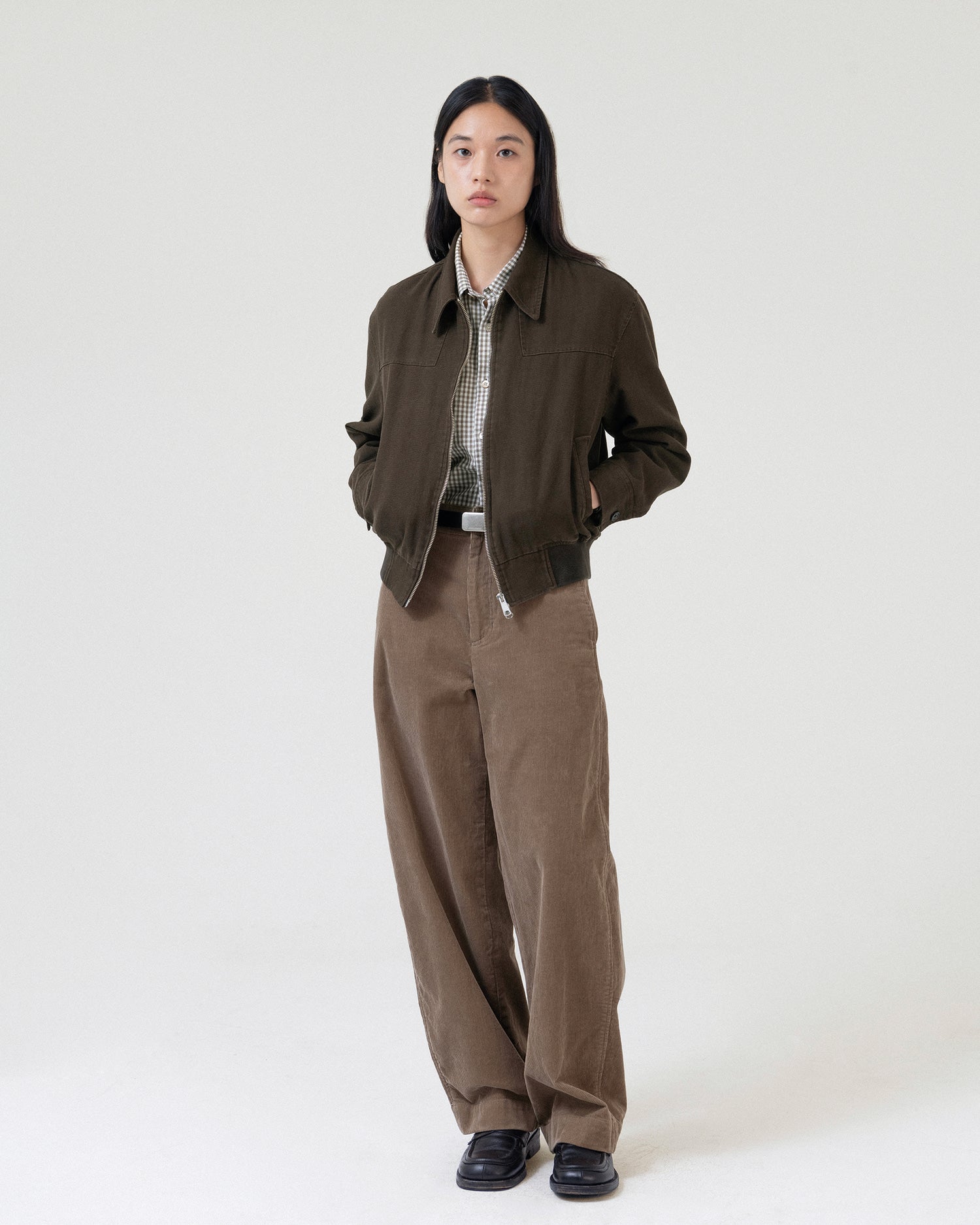 Brownyard - Washed Blouson (Brown) product image 1 | TRAB K-Fashion Australia