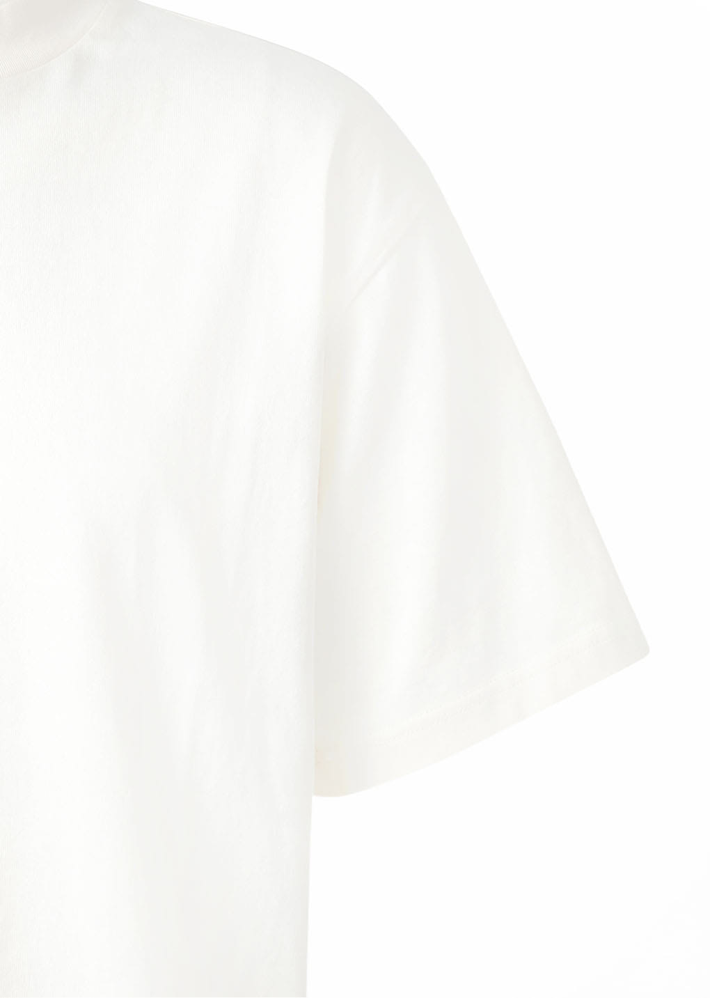 Amomento - Mock Neck T-shirt (White) product image 8 | TRAB K-Fashion Australia
