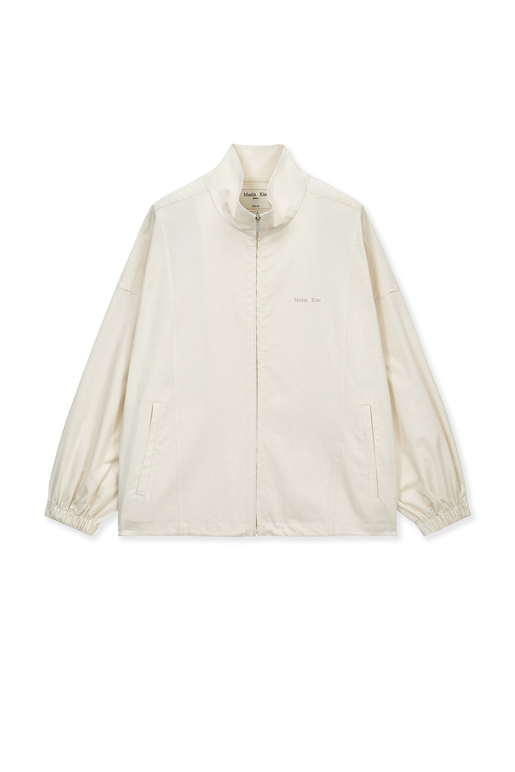 Matin Kim - Back Logo High Neck Jumper (Cream) product image 17 | TRAB K-Fashion Australia