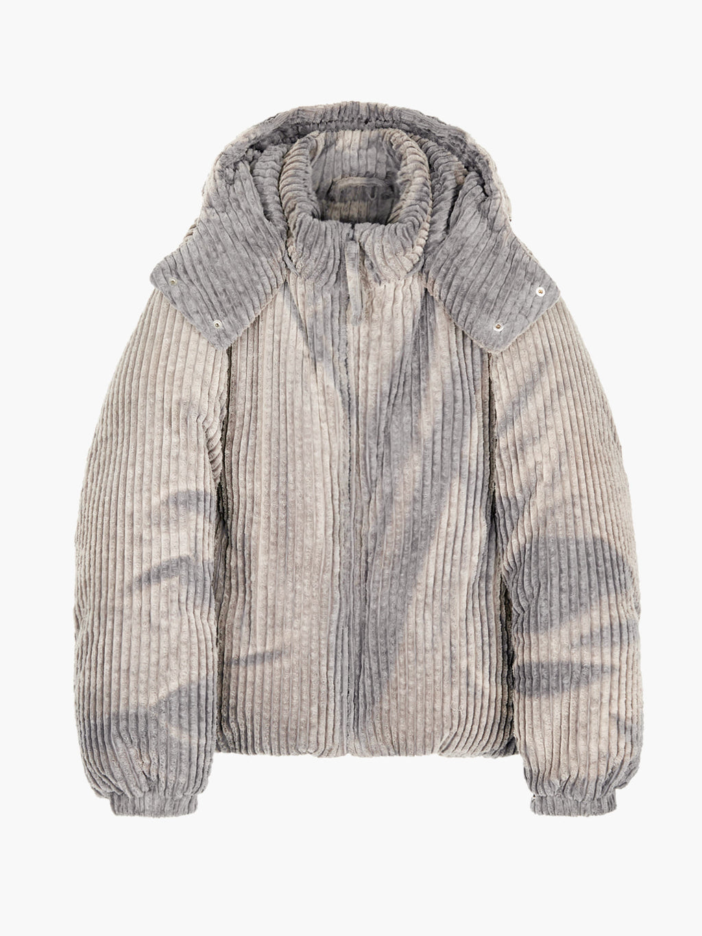 Jiyong Kim - Sun-Bleached Detachable Hood Down Jacket (Grey) product image 9 | TRAB K-Fashion Australia