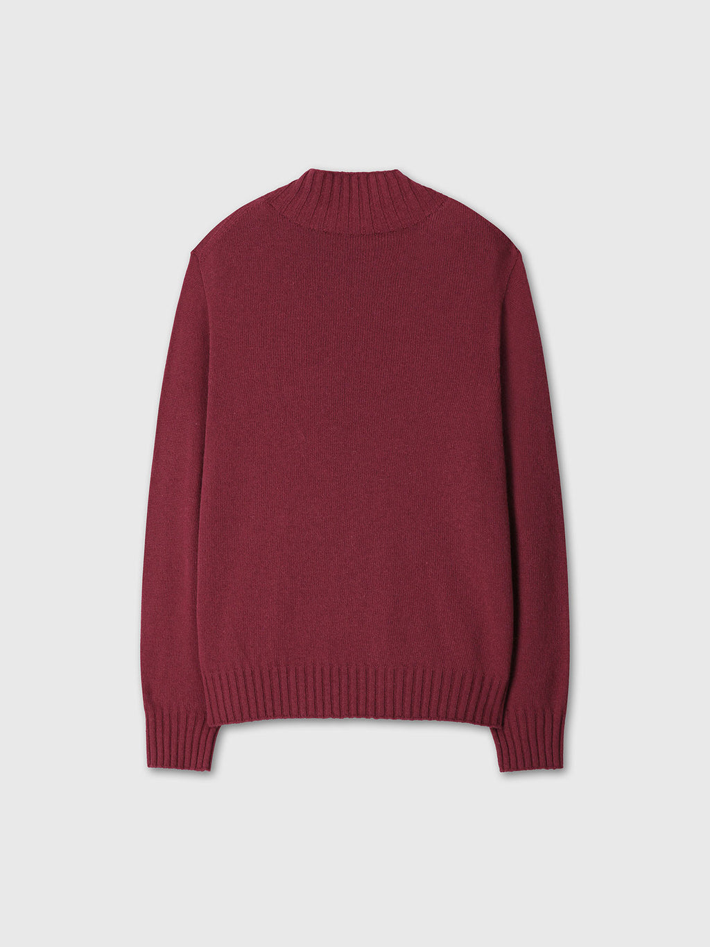 Tonywack - Wool Blend Oversiezed Turtleneck (Burgundy) product image 8 | TRAB K-Fashion Australia
