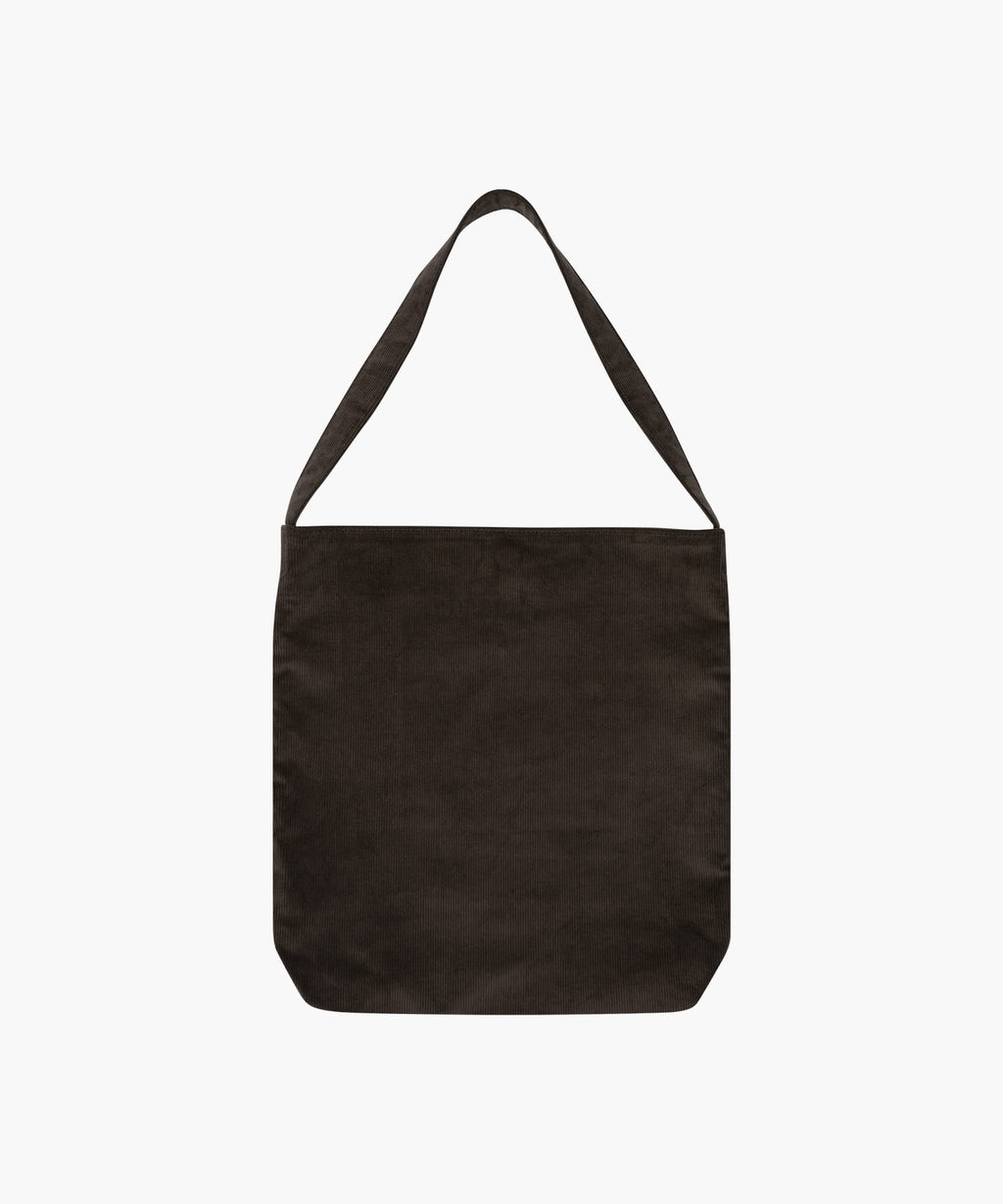 Marithe & Francois Girbaud - Classic Logo Corduroy Bag (Brown) product image 2 | TRAB K-Fashion Australia