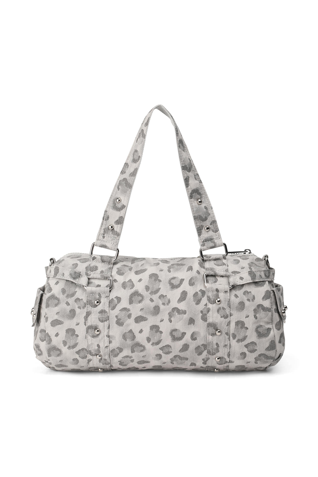 Deinet - Logo Leopard Duffle Mini Bag (Grey) product image 7 | TRAB K-Fashion Australia