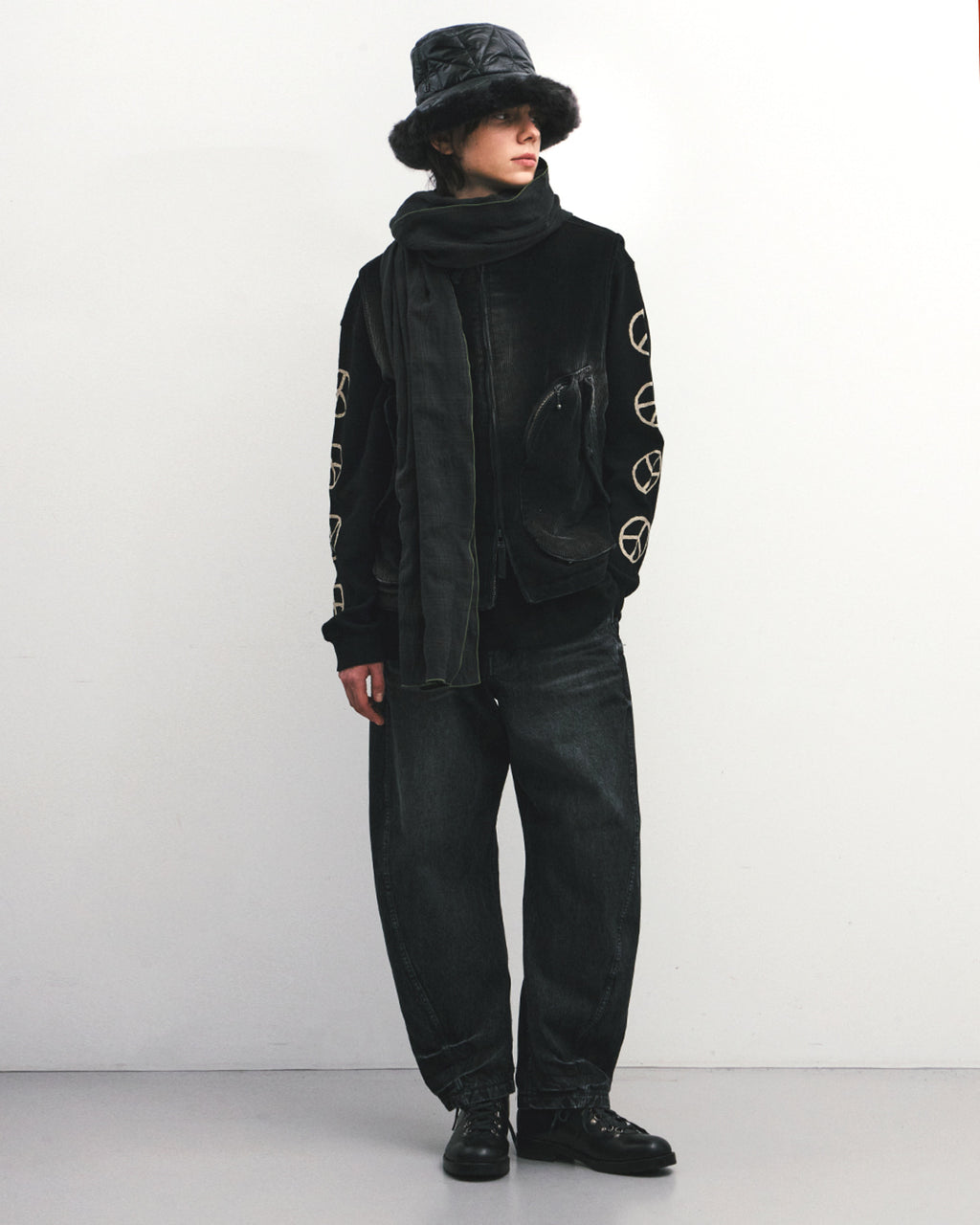 Eastlogue - Deck Vest (Black Corduroy) product image 1 | TRAB K-Fashion Australia