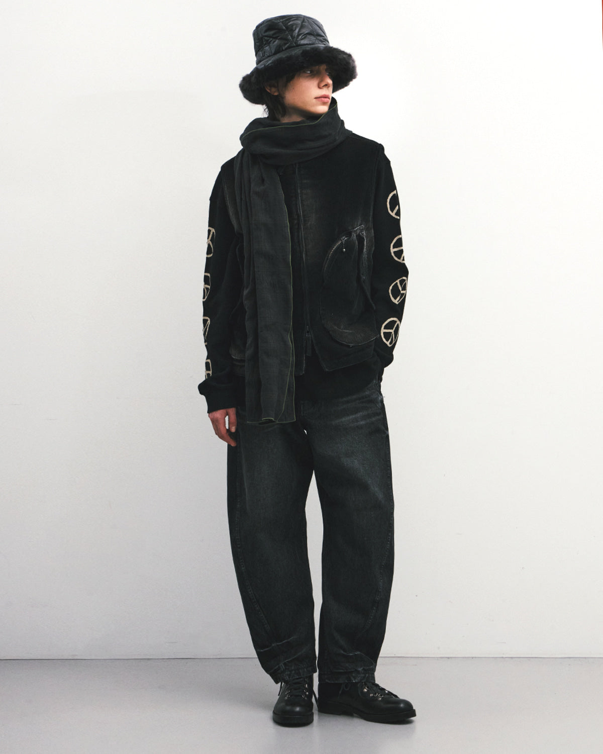 Eastlogue - Deck Vest (Black Corduroy) product image 1 | TRAB K-Fashion Australia