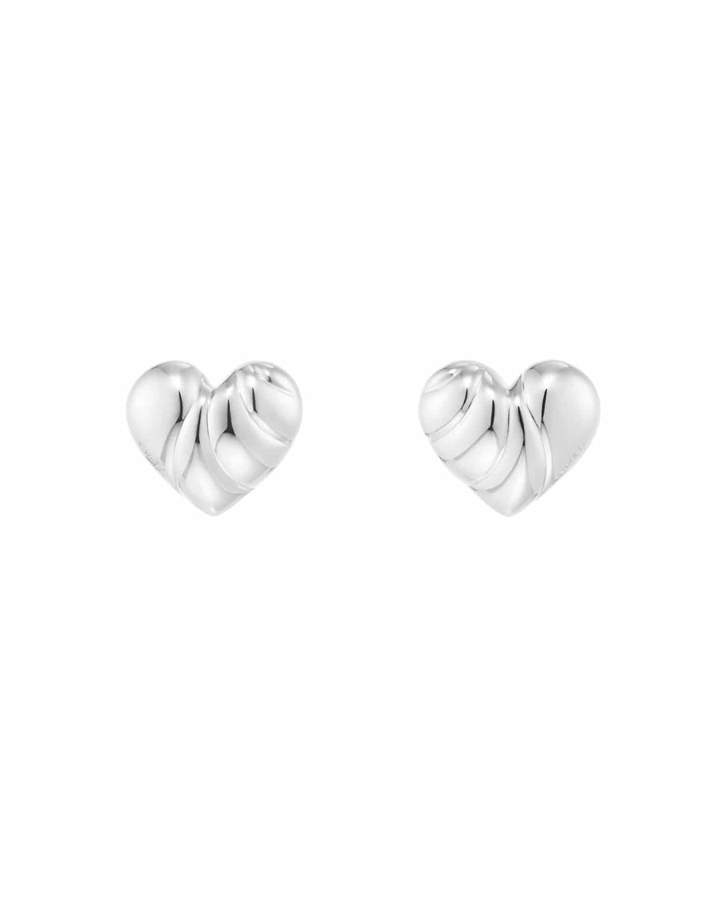 Numbering - Wavy Heart Stud Earrings #5127 product image 5 | TRAB K-Fashion Australia