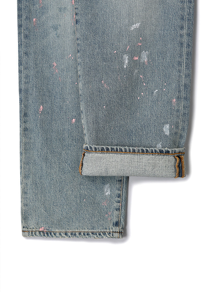 Art if acts - Painted Regular 5P Denim Pants (Used Light Blue) product image 13 | TRAB K-Fashion Australia