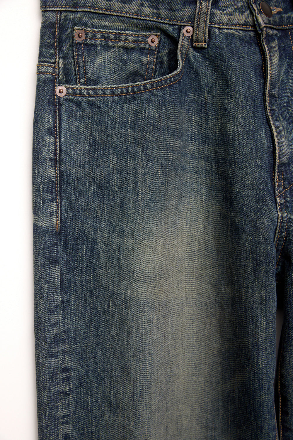 Hatchingroom - Straight Jeans (Mud Blue) product image 3 | TRAB K-Fashion Australia