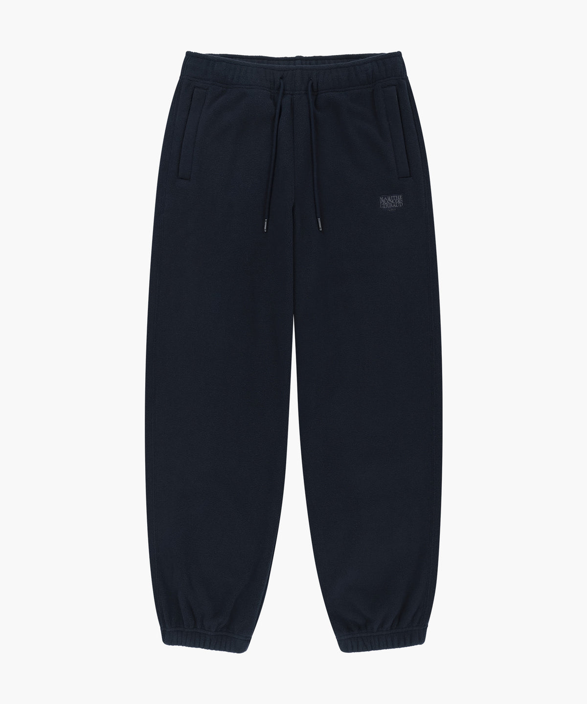 Marithe & Francois Girbaud - Classic Logo Fleece Joggers (Dark Navy) product image 5 | TRAB K-Fashion Australia
