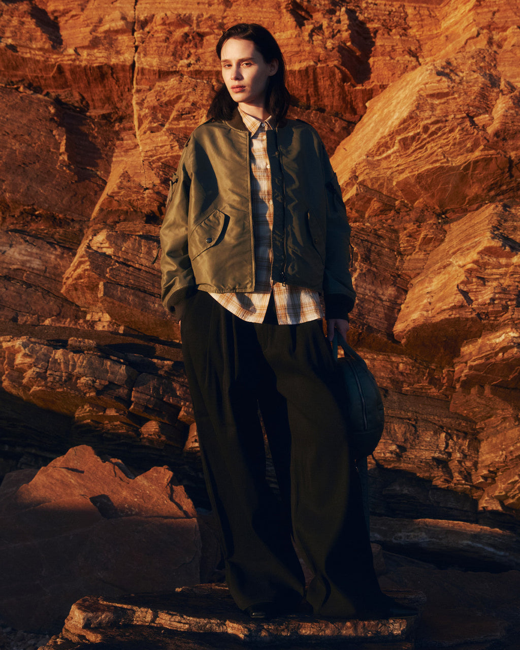 Eastlogue - Royal Flight Jumper (Olive) product image 1 | TRAB K-Fashion Australia