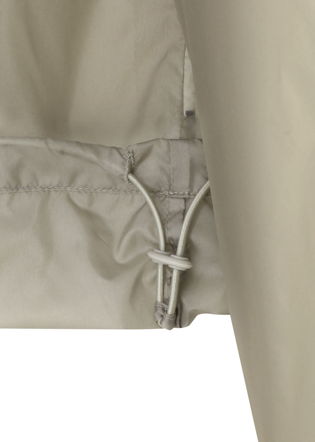 Amomento - Sheer Hoodie Anorak (Beige) product image 7 | TRAB K-Fashion Australia