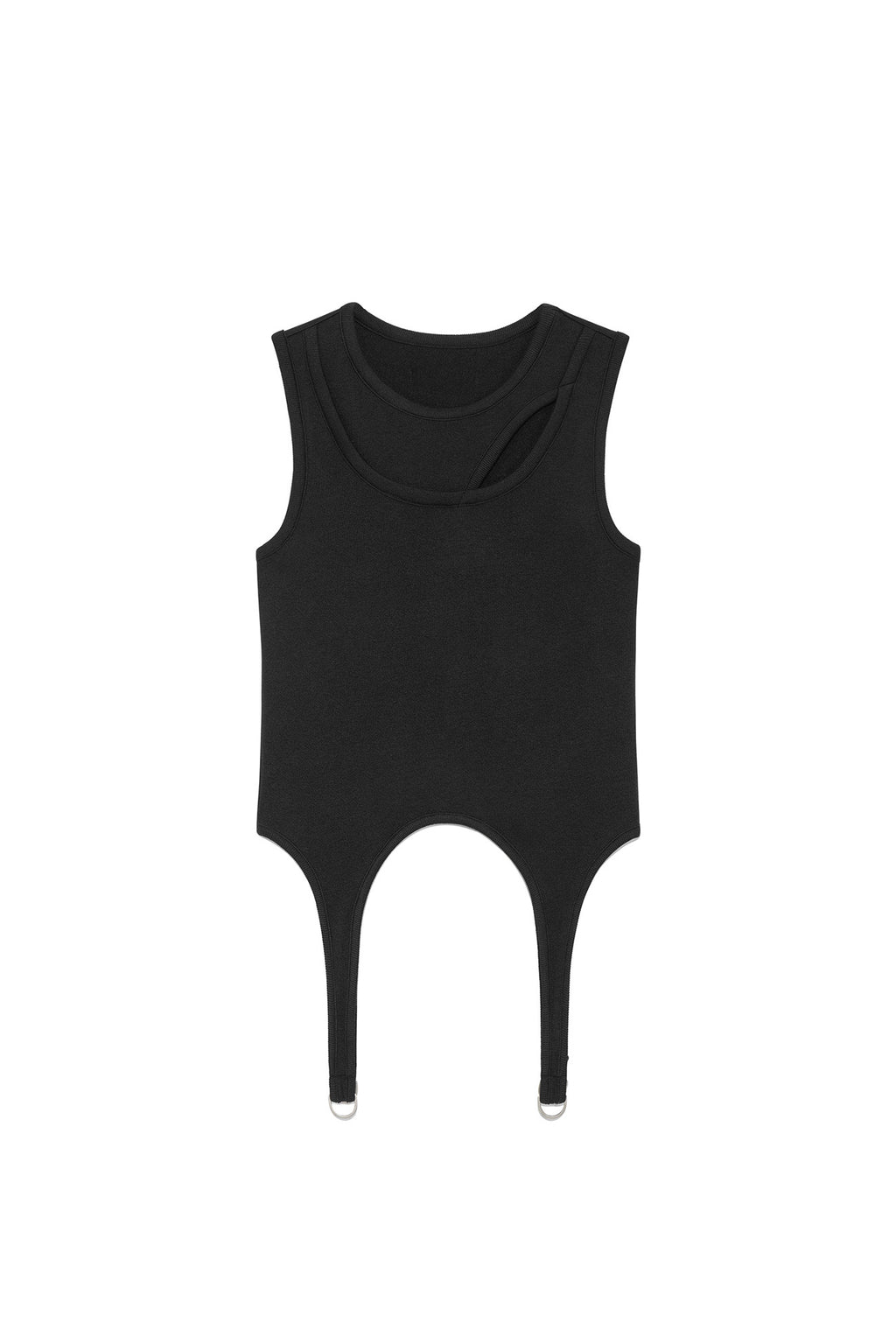 Deinet - [yoon Soap X Deinet] Detail Sleeveless (Black) product image 1 | TRAB K-Fashion Australia
