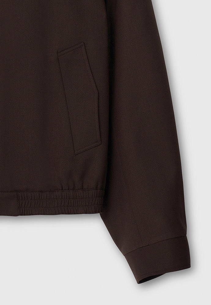 Tonywack - Wool Twill Epaulet Blouson (Brown) product image 14 | TRAB K-Fashion Australia