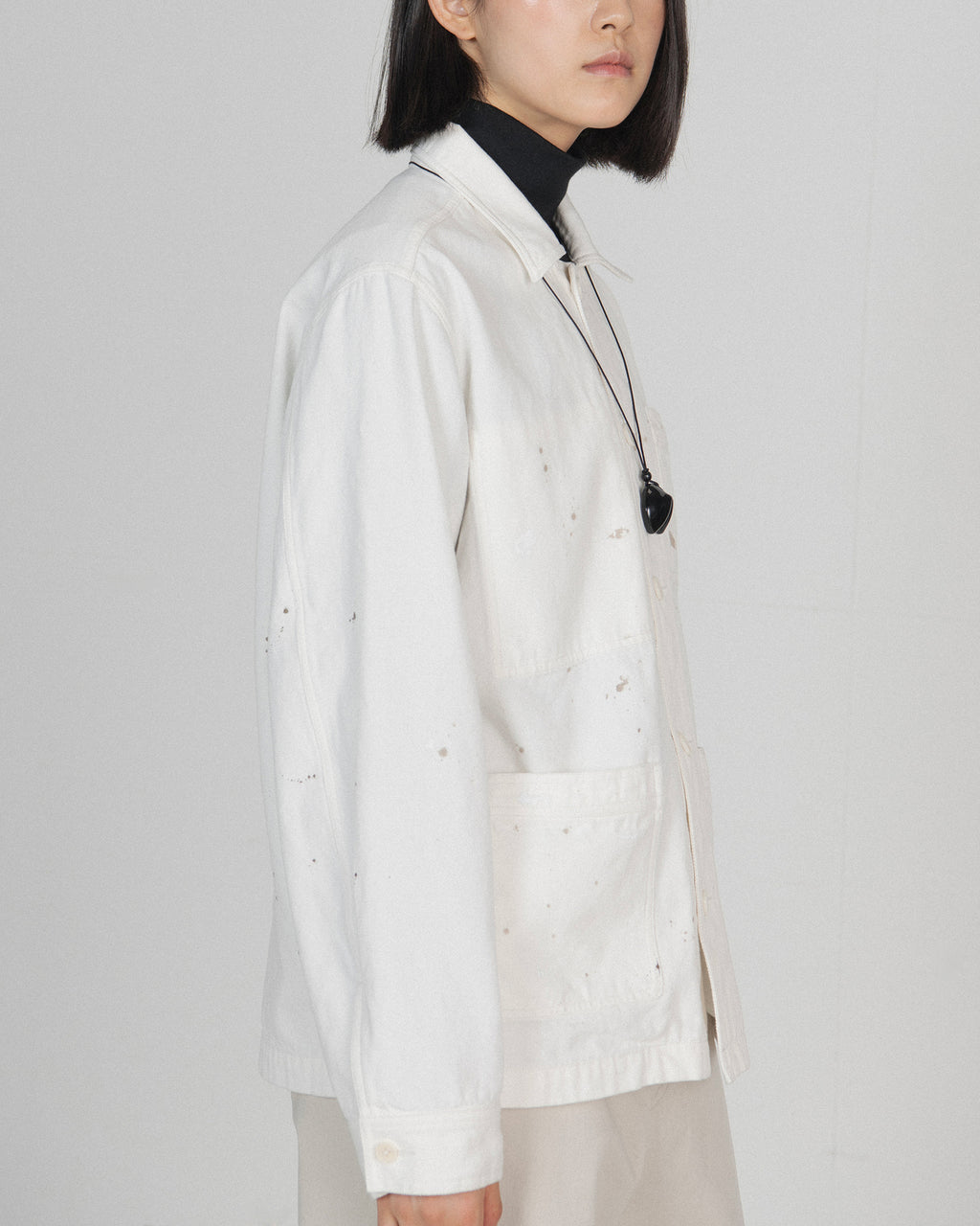Brownyard - French Work Jacket (Ivory) product image 5 | TRAB K-Fashion Australia