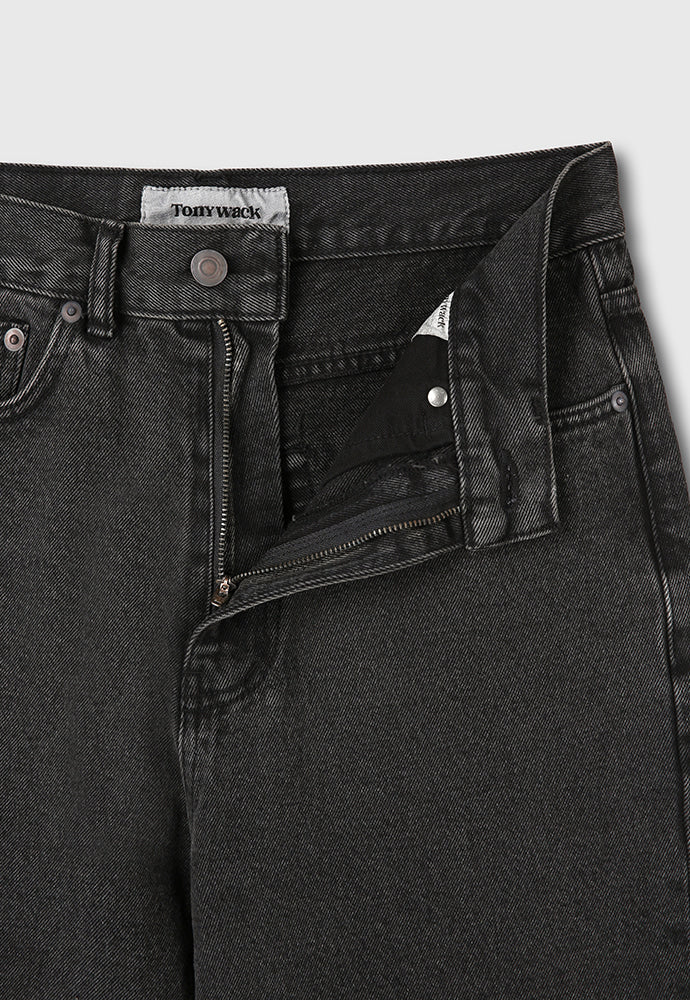 Tonywack - Loose-Fit Flared Denim Jeans (Faded Carbon) product image 11 | TRAB K-Fashion Australia