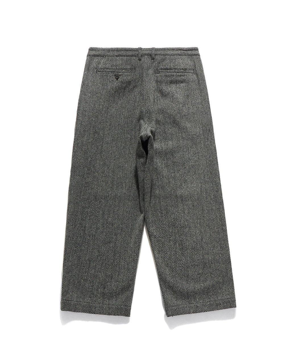 Eastlogue - Barrel Chino Pants (Black Wool Herringbone) product image 2 | TRAB K-Fashion Australia