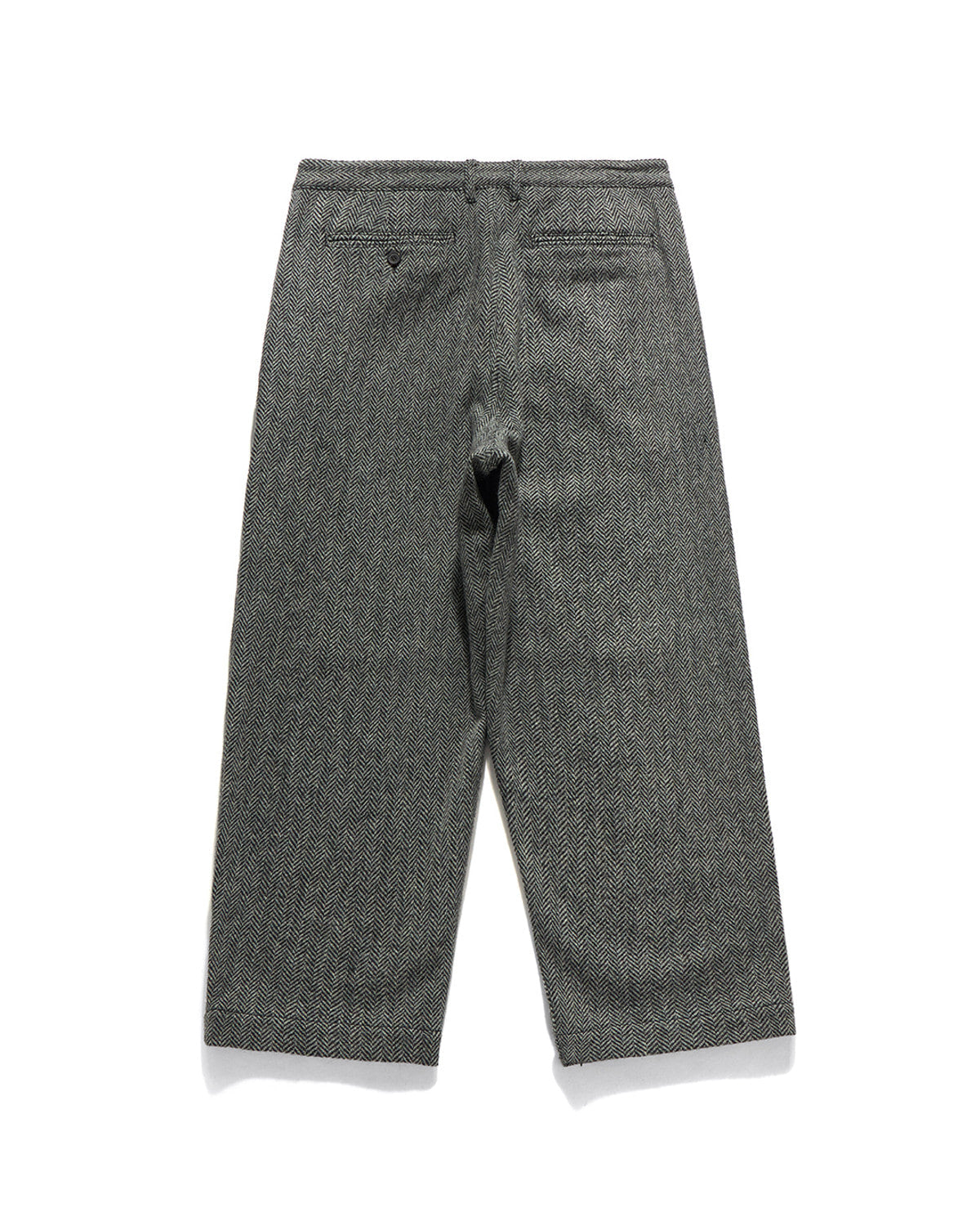 Eastlogue - Barrel Chino Pants (Black Wool Herringbone) product image 2 | TRAB K-Fashion Australia