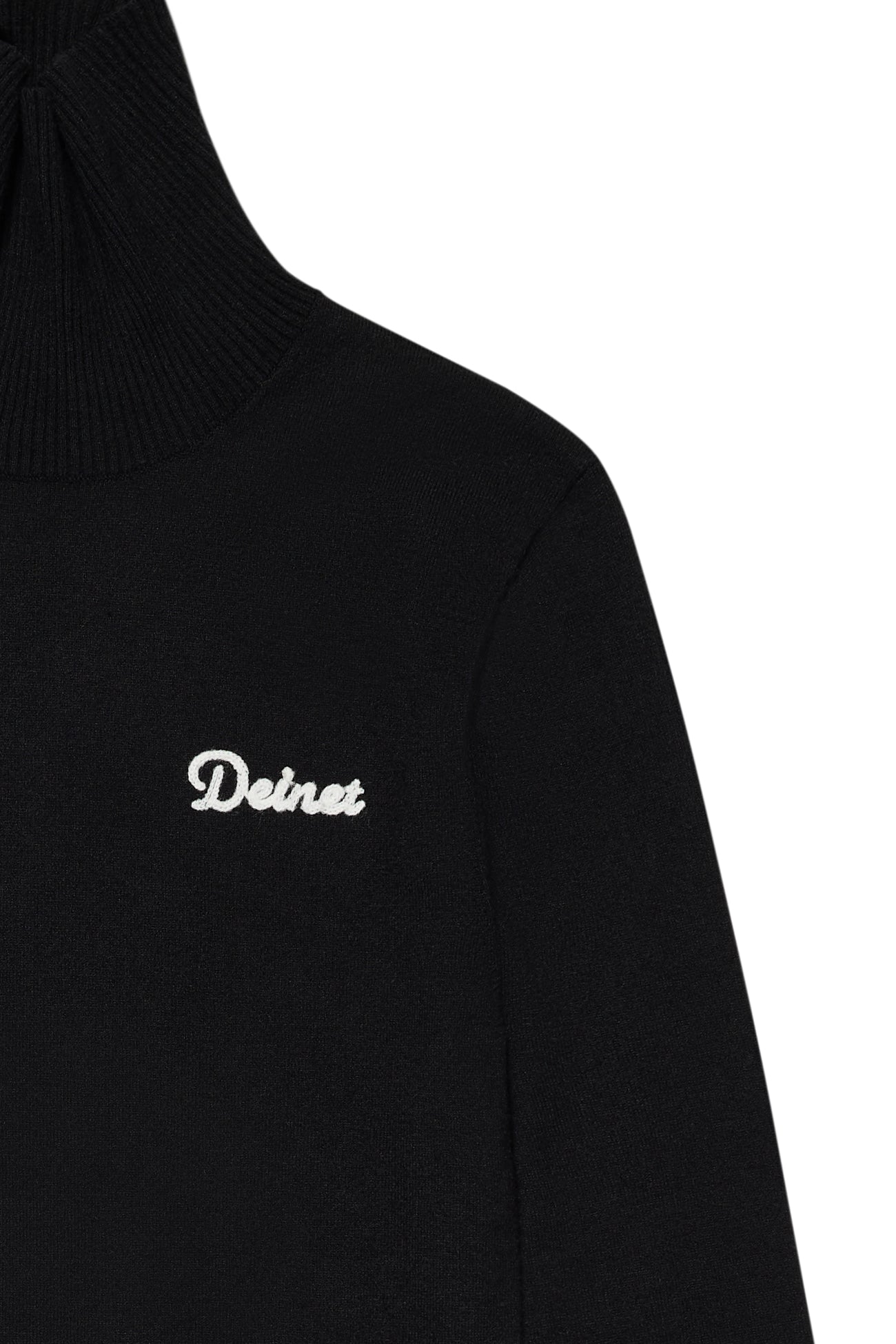 Deinet - Turtleneck Slim Knit Top (Black) product image 7 | TRAB K-Fashion Australia