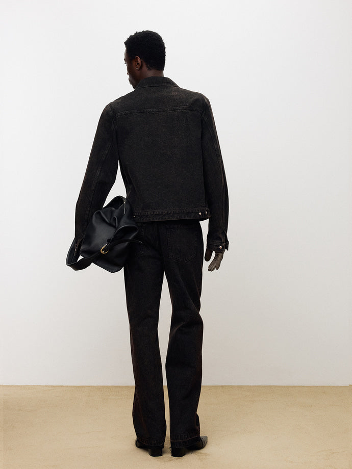 Tonywack - Straight-Leg Denim Jeans (Burnt Brown) product image 4 | TRAB K-Fashion Australia