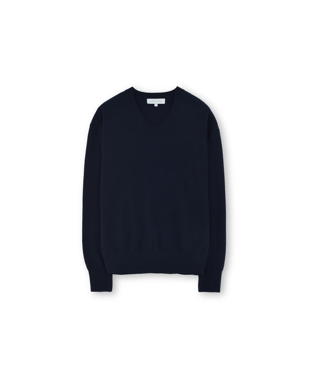 Brownyard - Extra Super Fine V Neck Knit (Dark Navy) product image 5 | TRAB K-Fashion Australia