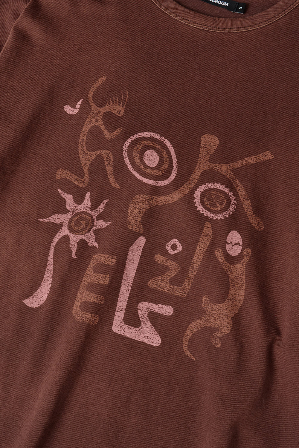 Hatchingroom - VTG Kokopelli Tee Bleached (Brown) product image 4 | TRAB K-Fashion Australia