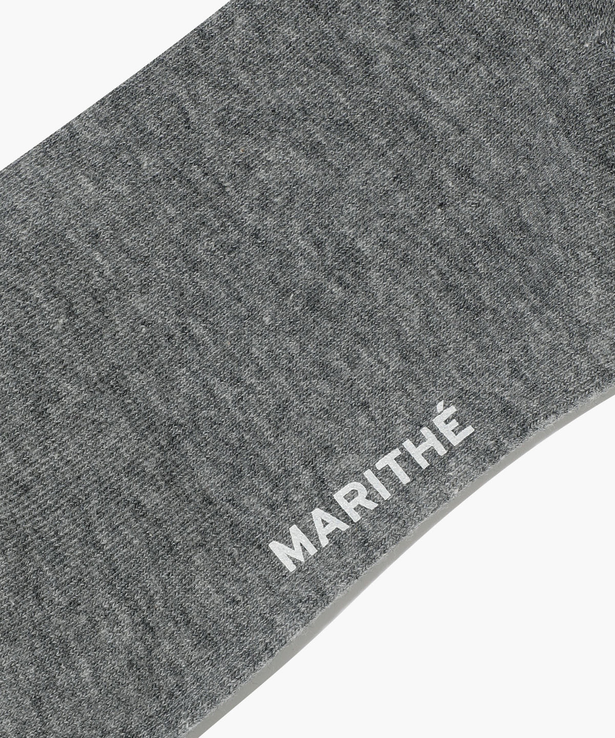 Marithe & Francois Girbaud - Circle Logo Argyle Socks (Heather Gray) product image 3 | TRAB K-Fashion Australia