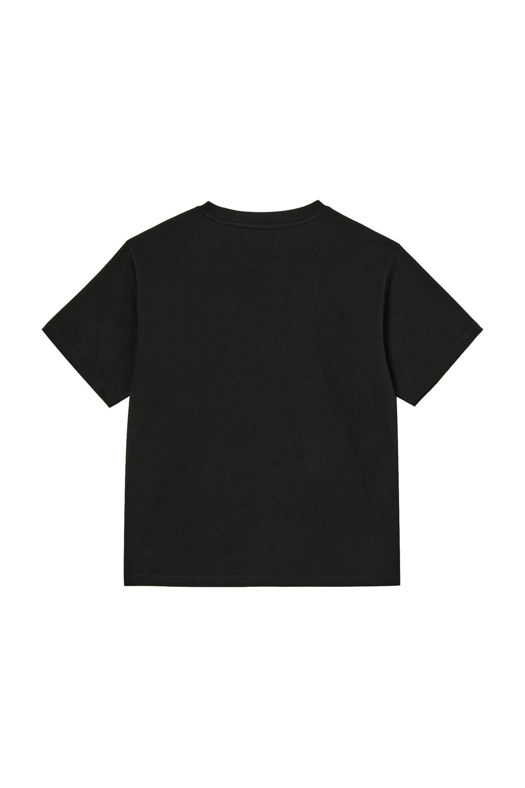 Deinet - Brushed Stitch Point Regular T-Shirt (Black) product image 2 | TRAB K-Fashion Australia