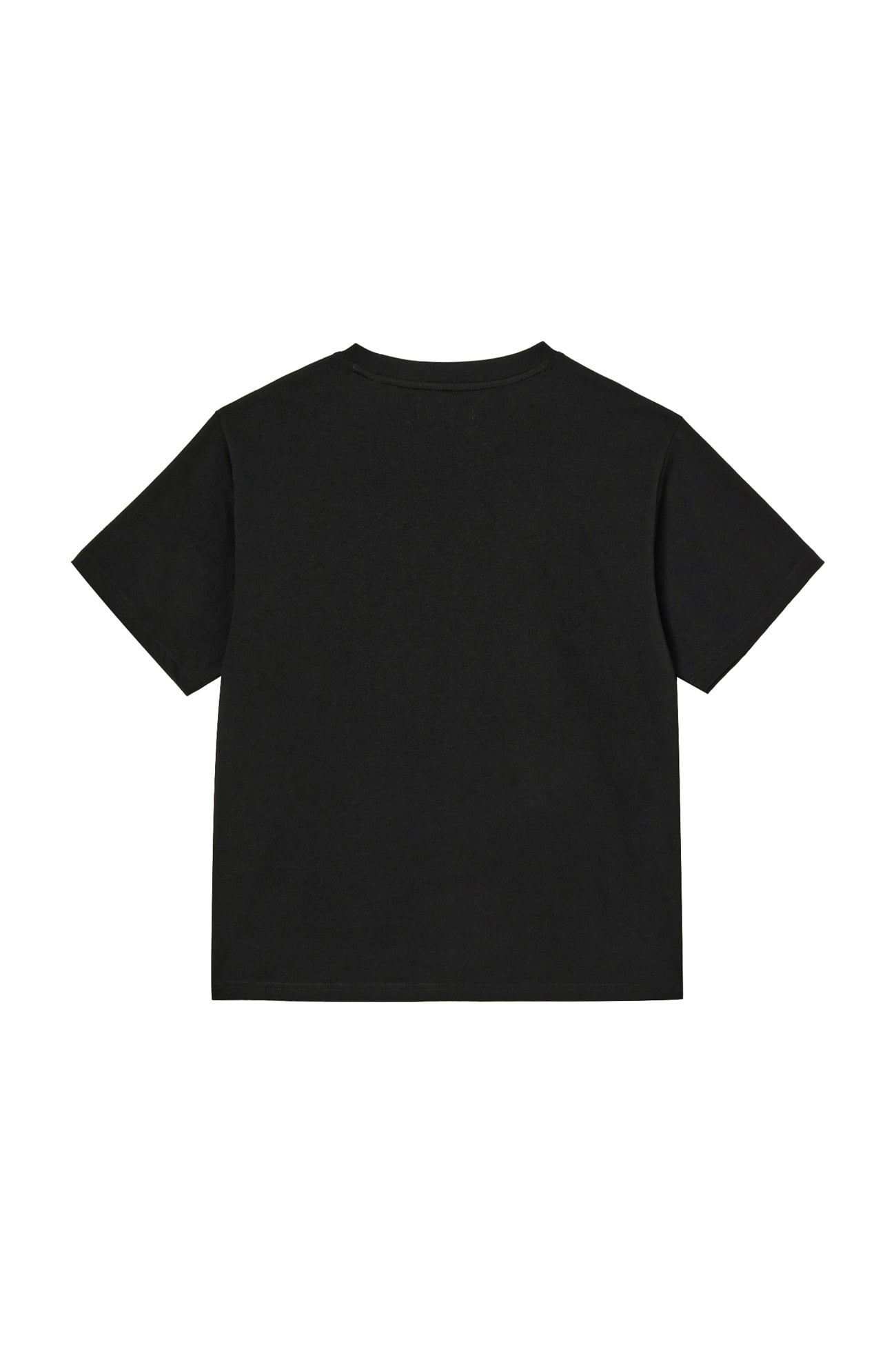 Deinet - Brushed Stitch Point Regular T-Shirt (Black) product image 2 | TRAB K-Fashion Australia