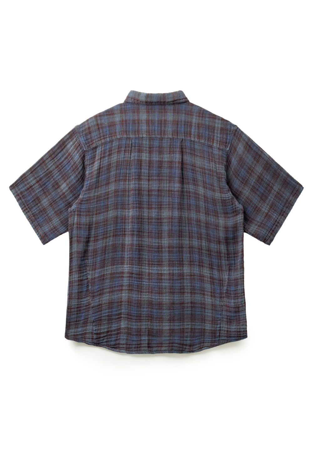 Hatchingroom - Double Face Shirt (Over Dyed Blue/Red) product image 2 | TRAB K-Fashion Australia