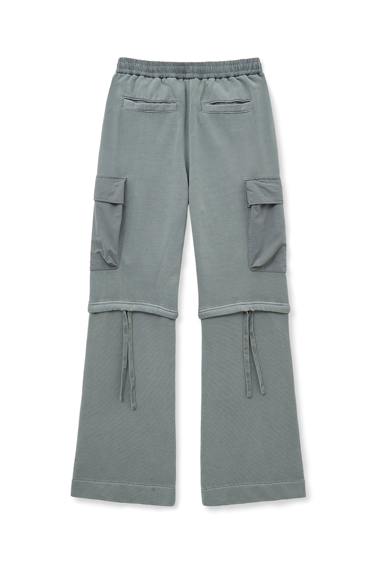 Matin Kim - Pigment Dyed Cargo Pants (Light Grey) product image 3 | TRAB K-Fashion Australia