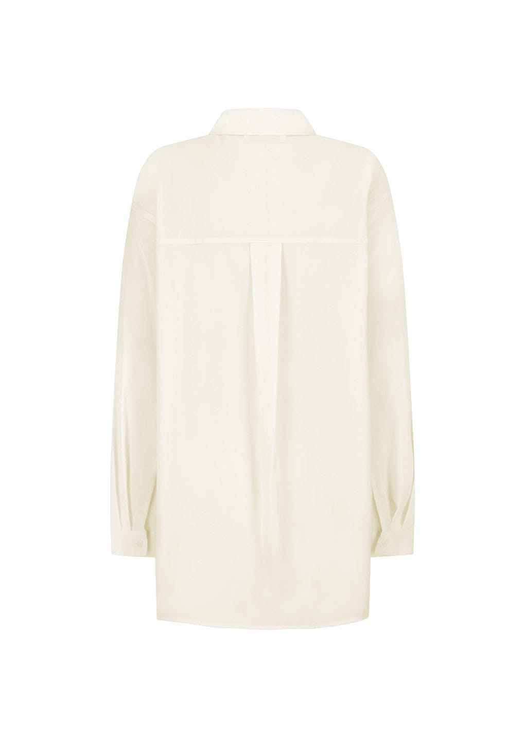 Amomento - Sheer Cotton Classic Shirt (Ivory) product image 6 | TRAB K-Fashion Australia