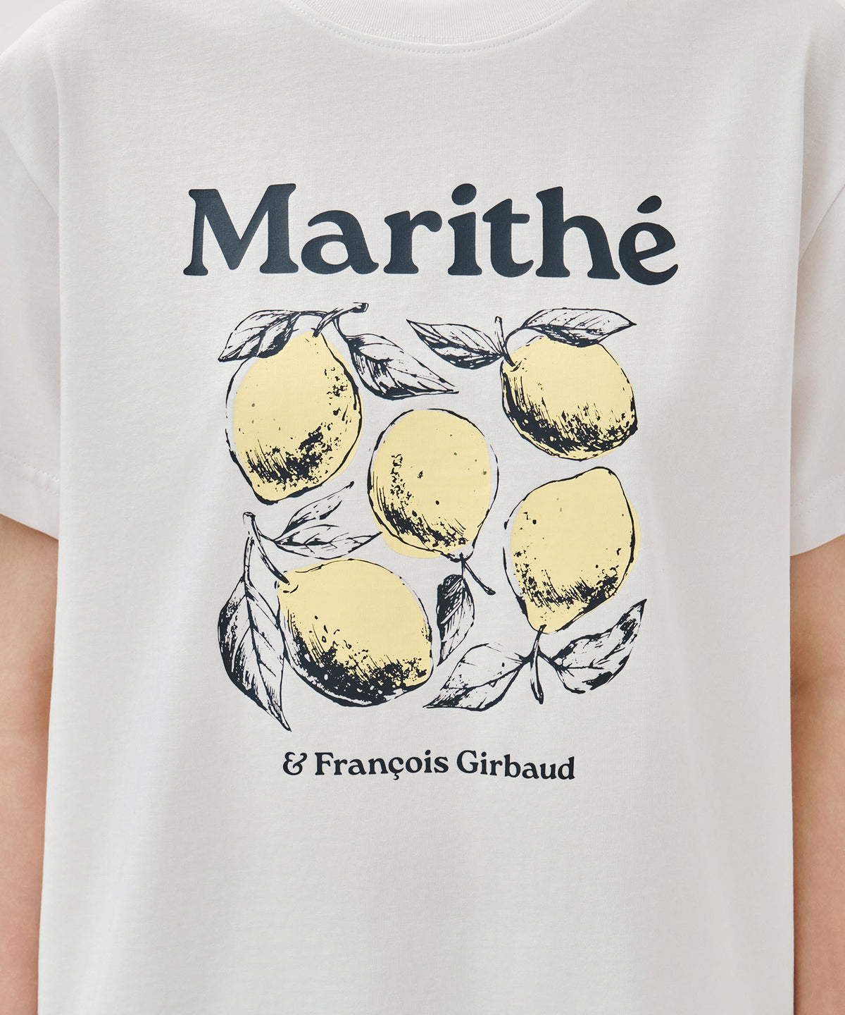 Marithe & Francois Girbaud - Aerocool Lemon Graphic Tee (White) product image 4 | TRAB K-Fashion Australia