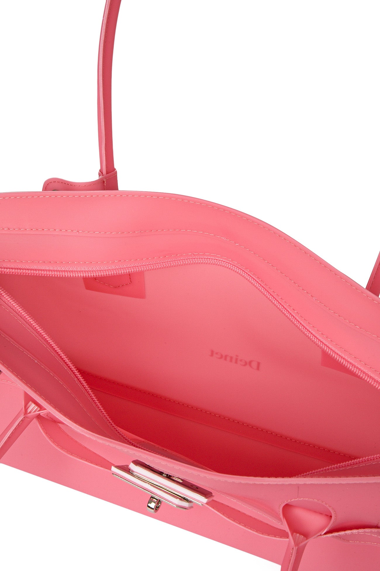 Deinet - [free Card Wallet] Jelly Two-Way Bag (Coral) product image 10 | TRAB K-Fashion Australia