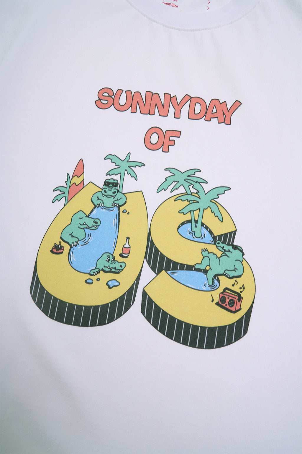 STU - Us Printing T-Shirt (White) product image 15 | TRAB K-Fashion Australia