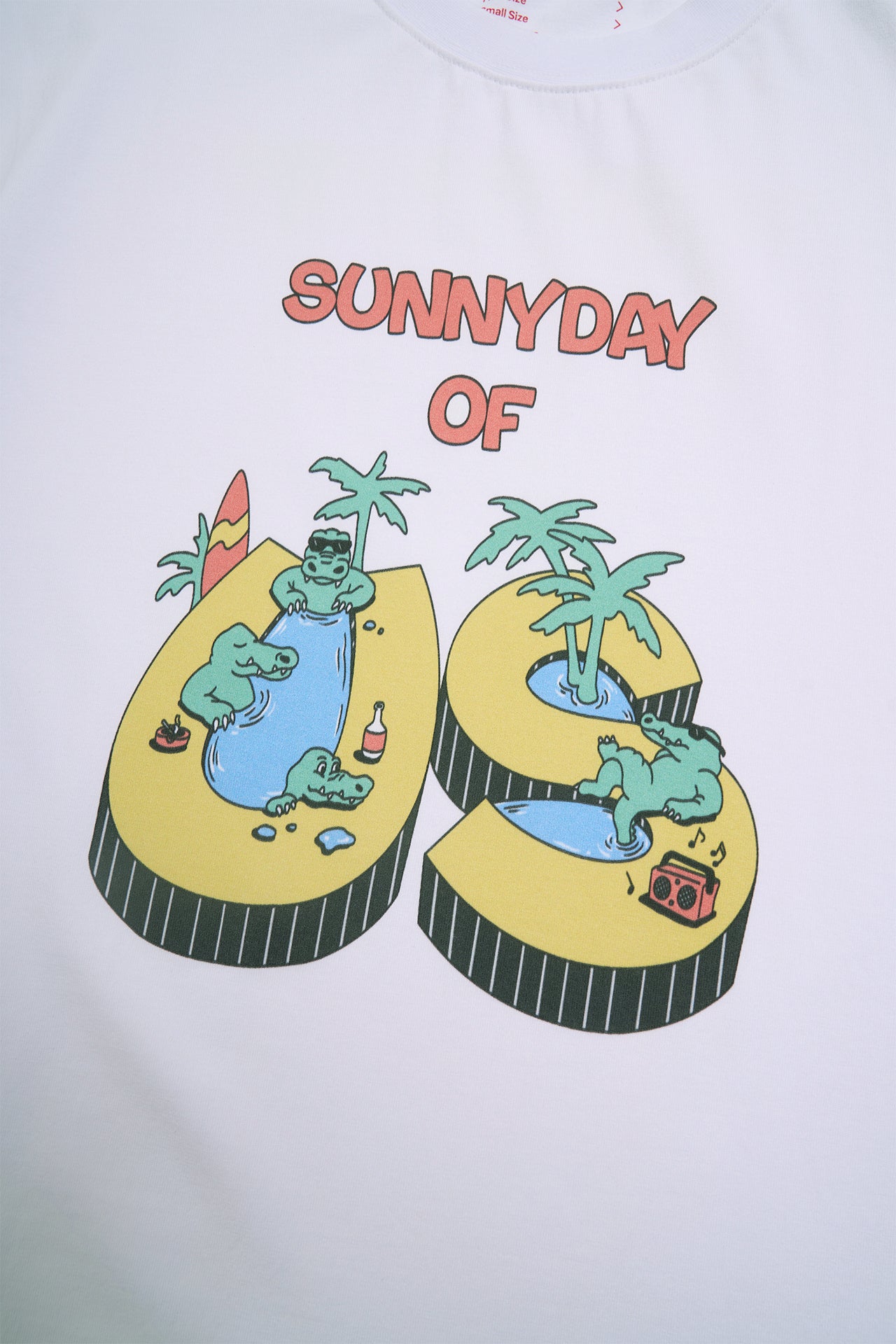 STU - Us Printing T-Shirt (White) product image 15 | TRAB K-Fashion Australia