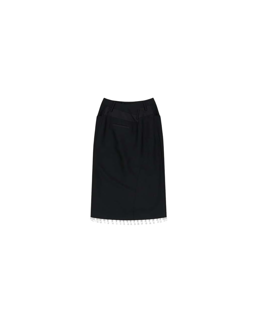 Kimhe Kim - Pearl Embellishement Long Skirt (Black) product image 9 | TRAB K-Fashion Australia