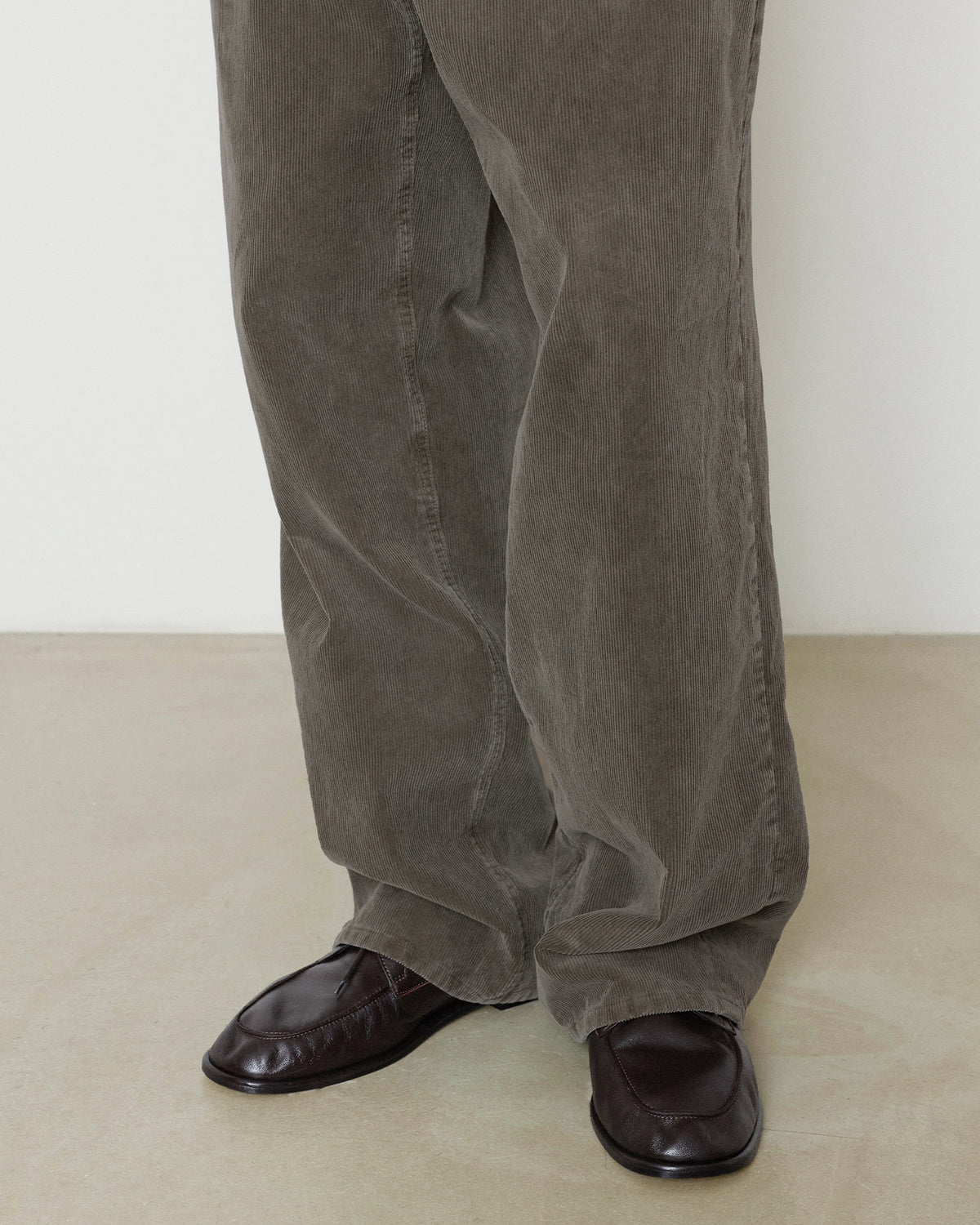 Brownyard - Garment Dyed Corduroy Pants (Mocha) product image 2 | TRAB K-Fashion Australia