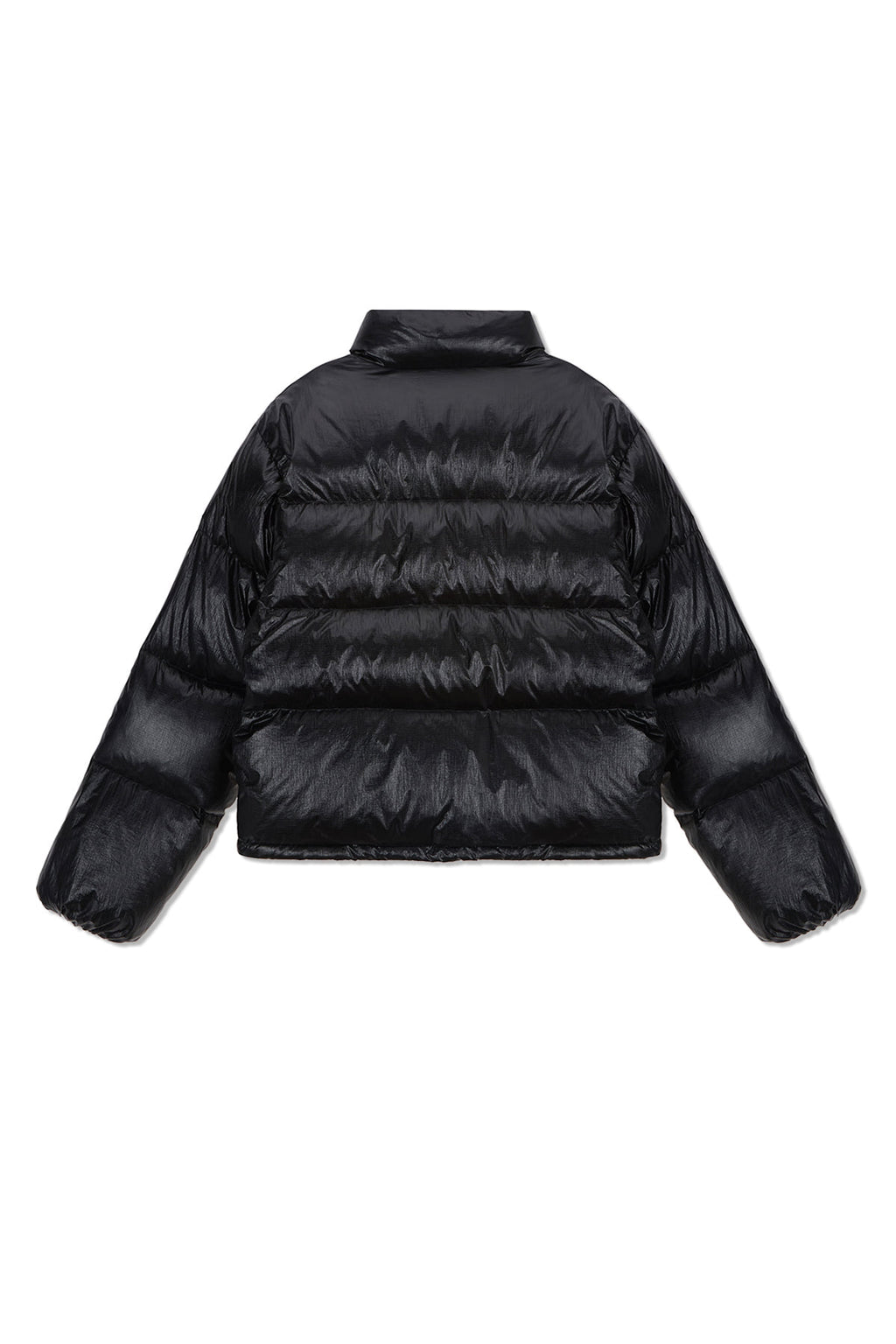 Matin Kim - Small Logo Volume Down Jumper (Black) product image 5 | TRAB K-Fashion Australia