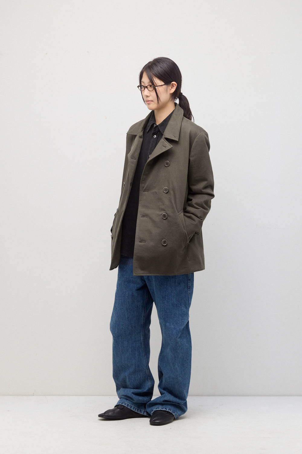 Hatchingroom - Pea Coat (Khaki) product image 6 | TRAB K-Fashion Australia