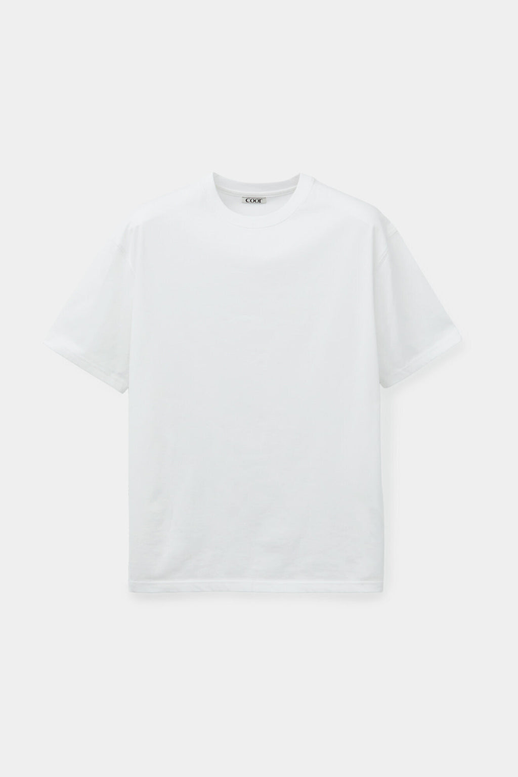 Coor - Cotton Airy T-Shirt (White) product image 1 | TRAB K-Fashion Australia