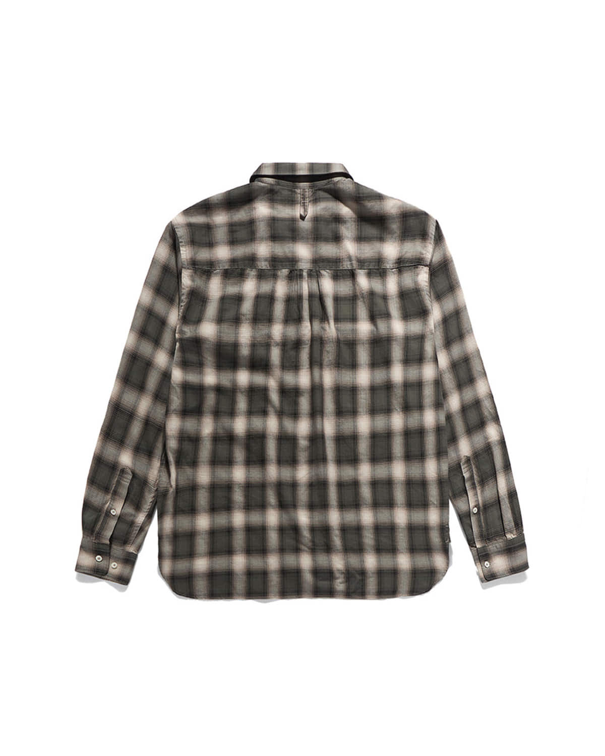 Eastlogue - Comfy Wide Shirts (Green Ombre Check) product image 2 | TRAB K-Fashion Australia
